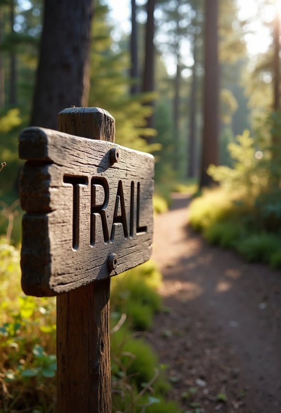 clear ids enhance trail accessibility