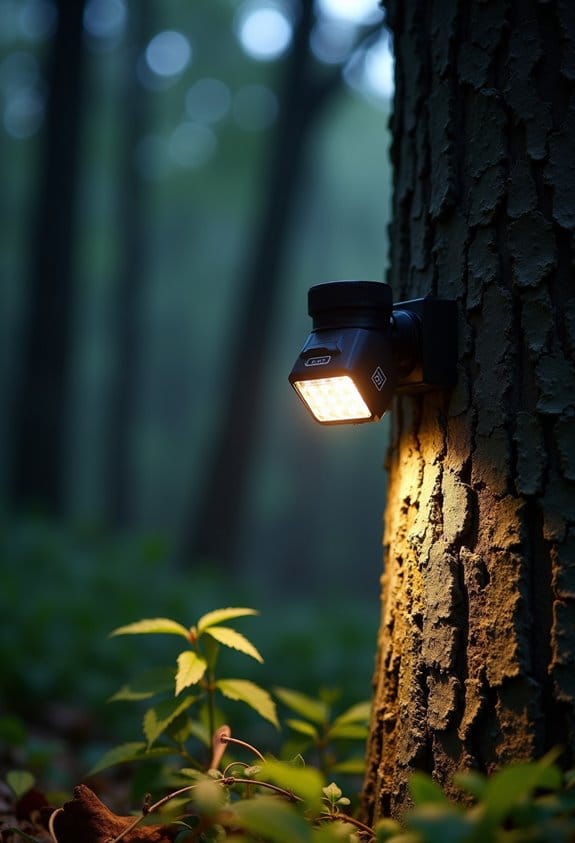 infrared leds enable discreet illumination
