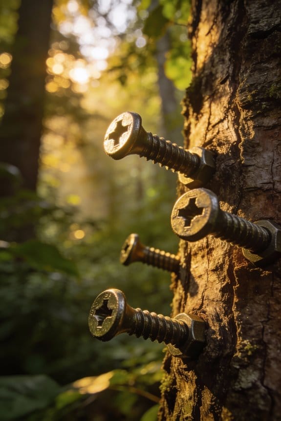 optimal tree screw mounts