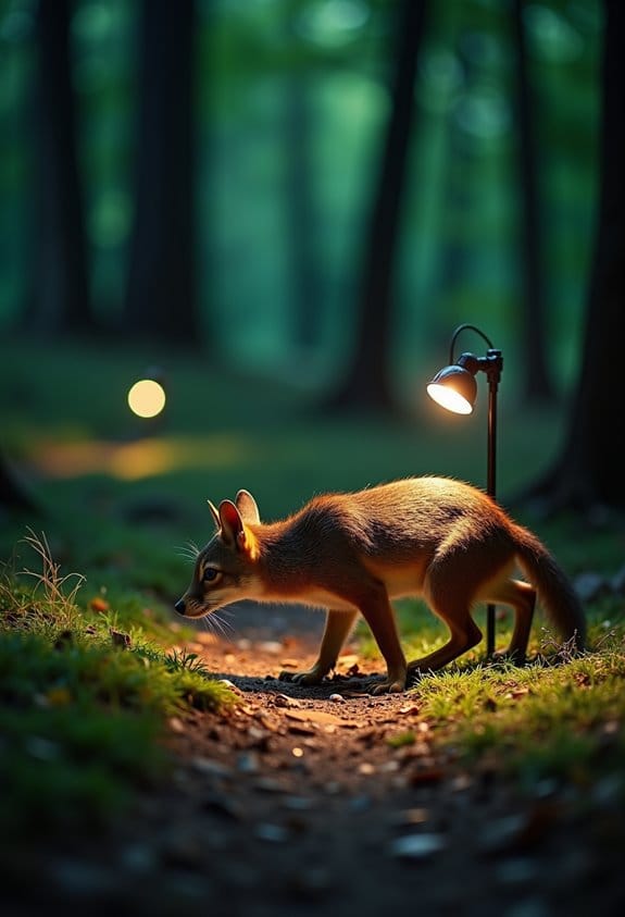 optimize nighttime photography lighting