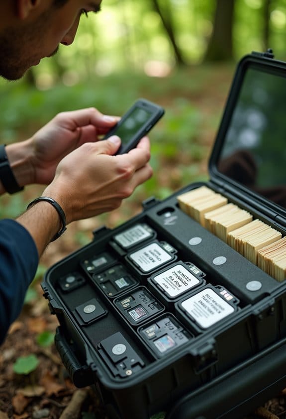 organize trail cam photos