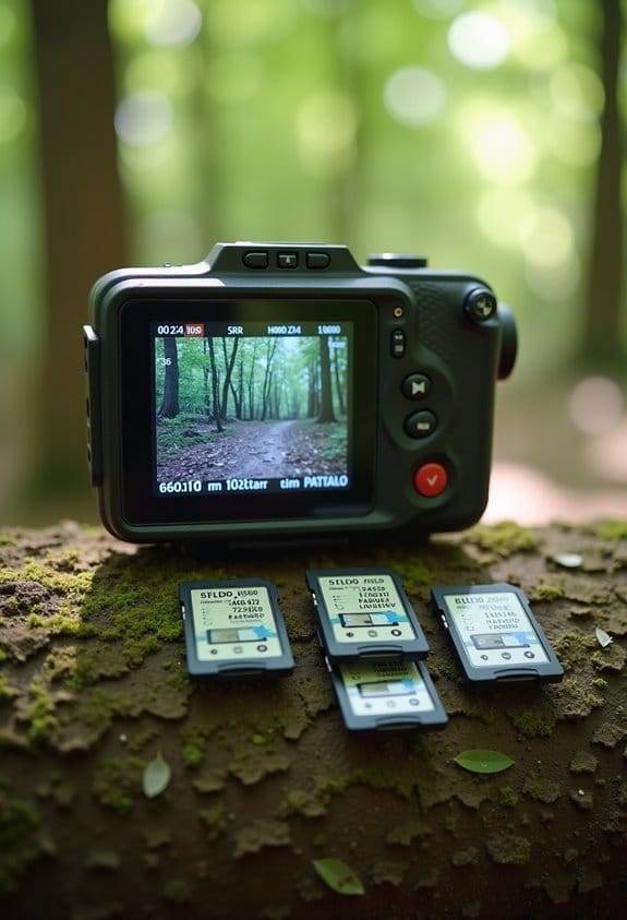organized trail camera files