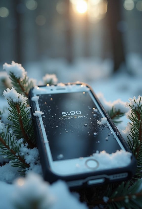protect phone battery cold