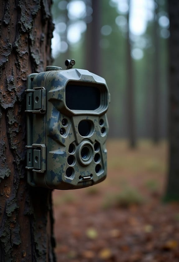 safe night camera setup