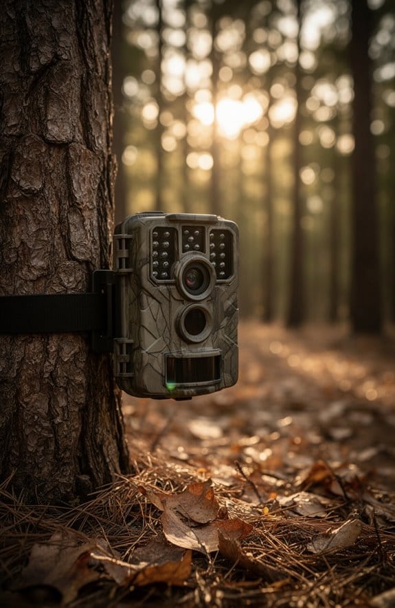 shock absorbing trail camera mounts