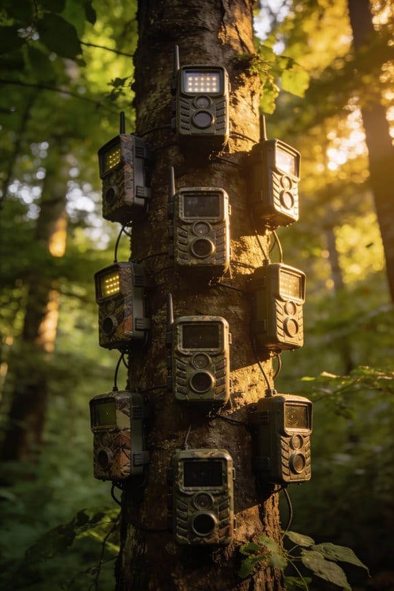 stealthy no glow trail cameras
