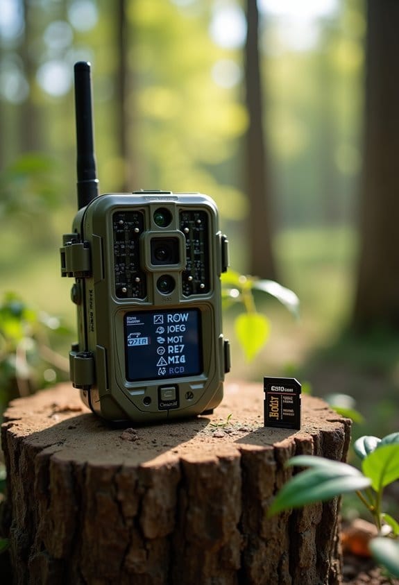 trail camera file management